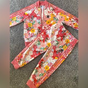 Adidas girls matching active wear set size 4T